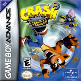 Box cover for Crash Bandicoot 2: N-Tranced on the Nintendo Game Boy Advance.