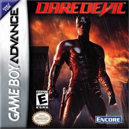 Box cover for Daredevil on the Nintendo Game Boy Advance.