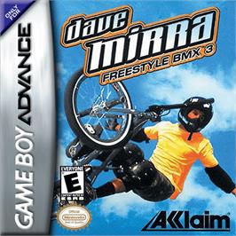 Box cover for Dave Mirra Freestyle BMX 3 on the Nintendo Game Boy Advance.
