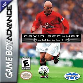 Box cover for David Beckham Soccer on the Nintendo Game Boy Advance.