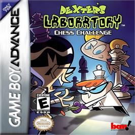 Box cover for Dexter's Laboratory - Chess Challenge on the Nintendo Game Boy Advance.
