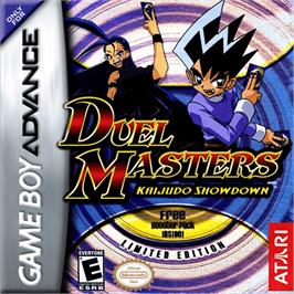 Box cover for Duel Masters Kaijudo Showdown on the Nintendo Game Boy Advance.