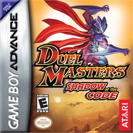 Box cover for Duel Masters Shadow of the Code on the Nintendo Game Boy Advance.