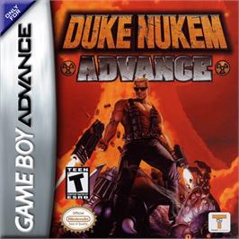 Box cover for Duke Nukem Advance on the Nintendo Game Boy Advance.
