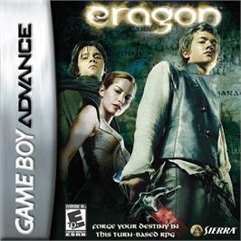 Box cover for Eragon on the Nintendo Game Boy Advance.