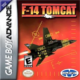 Box cover for F-14 Tomcat on the Nintendo Game Boy Advance.