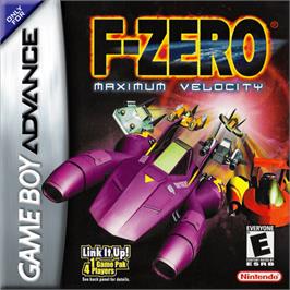 Box cover for F-Zero: Maximum Velocity on the Nintendo Game Boy Advance.