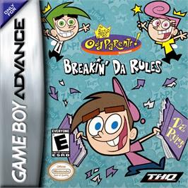 Box cover for Fairly OddParents: Breakin' Da Rules on the Nintendo Game Boy Advance.