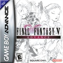 Box cover for Final Fantasy 5 on the Nintendo Game Boy Advance.