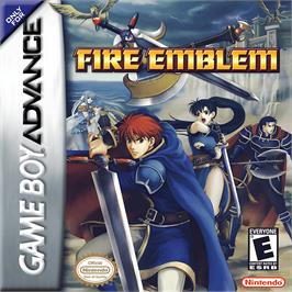 Box cover for Fire Emblem on the Nintendo Game Boy Advance.