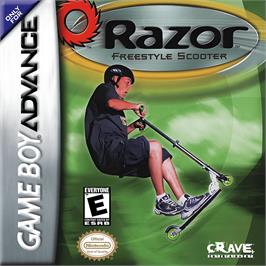 Box cover for Freestyle Scooter on the Nintendo Game Boy Advance.