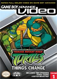 Box cover for Game Boy Advance Video - Teenage Mutant Ninja Turtles - Le Demenagement on the Nintendo Game Boy Advance.