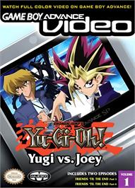 Box cover for Game Boy Advance Video - Yu-gi-oh! - Yugi Vs. Joey on the Nintendo Game Boy Advance.