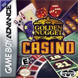 Box cover for Golden Nugget Casino on the Nintendo Game Boy Advance.