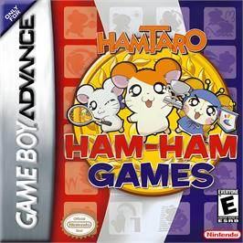 Box cover for Hamtaro - Ham-ham Games on the Nintendo Game Boy Advance.