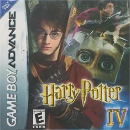 Box cover for Harry Potter 4 on the Nintendo Game Boy Advance.