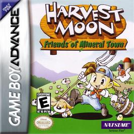 Box cover for Harvest Moon - Friends Of Mineral Town on the Nintendo Game Boy Advance.