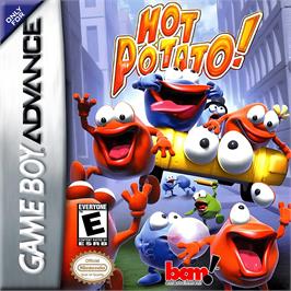 Box cover for Hot Potato! on the Nintendo Game Boy Advance.
