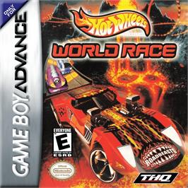 Box cover for Hot Wheels - World Race on the Nintendo Game Boy Advance.