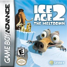 Box cover for Ice Age 2 - The Meltdown on the Nintendo Game Boy Advance.
