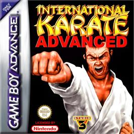 Box cover for International Karate Advanced on the Nintendo Game Boy Advance.