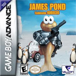 Box cover for James Pond - Codename Robocod on the Nintendo Game Boy Advance.