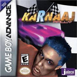 Box cover for Karnaaj Rally on the Nintendo Game Boy Advance.
