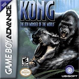 Box cover for King Kong - The Official Game of the Movie on the Nintendo Game Boy Advance.