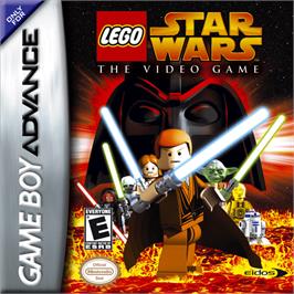 Box cover for LEGO Star Wars: The Video Game on the Nintendo Game Boy Advance.