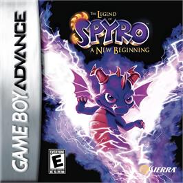 Box cover for Legend Of Spyro - A New Beginning, The on the Nintendo Game Boy Advance.