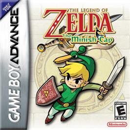 Box cover for Legend Of Zelda - The Minish Cap, The on the Nintendo Game Boy Advance.