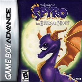 Box cover for Legend of Spyro: The Eternal Night on the Nintendo Game Boy Advance.