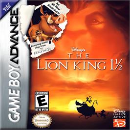 Box cover for Lion King ,The on the Nintendo Game Boy Advance.