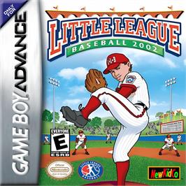 Box cover for Little League Baseball 2002 on the Nintendo Game Boy Advance.