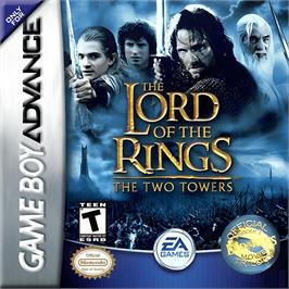 Box cover for Lord Of The Rings, The - The Two Towers on the Nintendo Game Boy Advance.