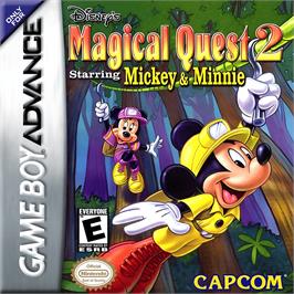 Box cover for Magical Quest 2 Starring Mickey And Minnie on the Nintendo Game Boy Advance.