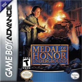 Box cover for Medal Of Honor - Underground on the Nintendo Game Boy Advance.