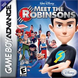 Box cover for Meet The Robinsons on the Nintendo Game Boy Advance.