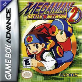 Box cover for Mega Man Battle Network 2 on the Nintendo Game Boy Advance.