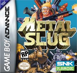Box cover for Metal Slug - Super Vehicle-001 on the Nintendo Game Boy Advance.