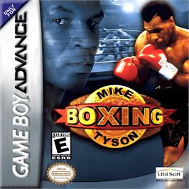 Box cover for Mike Tyson Boxing on the Nintendo Game Boy Advance.