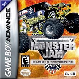 Box cover for Monster Jam: Maximum Destruction on the Nintendo Game Boy Advance.
