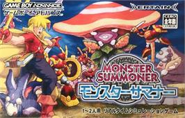Box cover for Monster Summoner on the Nintendo Game Boy Advance.