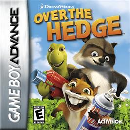 Box cover for Over The Hedge on the Nintendo Game Boy Advance.