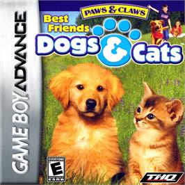 Box cover for Paws And Claws - Best Friends - Dogs And Cats on the Nintendo Game Boy Advance.