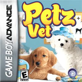 Box cover for Petz Vet on the Nintendo Game Boy Advance.