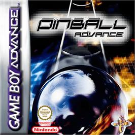 Box cover for Pinball Advance on the Nintendo Game Boy Advance.