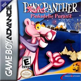 Box cover for Pink Panther - Pinkadelic Pursuit on the Nintendo Game Boy Advance.