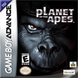 Box cover for Planet Of The Apes on the Nintendo Game Boy Advance.