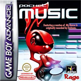 Box cover for Pocket Music on the Nintendo Game Boy Advance.